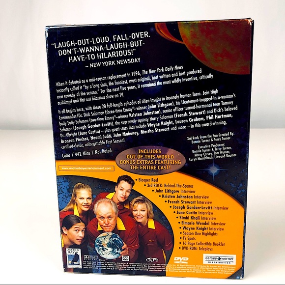 Third Rock From the Sun DVD, Seasons 1, 2, & 3 - Picture 3 of 6